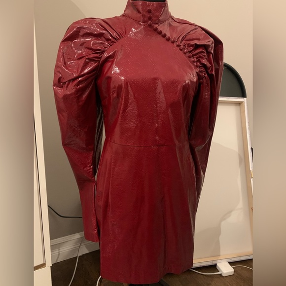 ROTATE by Birger Christensen “Kim” dress. Red. Size 8. - Picture 4 of 4